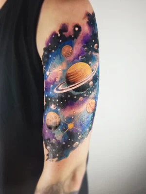 Galaxia Miguel 1 11Zon | Culpa Mía Tattoo - Estudio Tatuajes Madrid