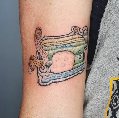 Maquina De Coser Miguel 3 11Zon | Culpa Mía Tattoo - Estudio Tatuajes Madrid