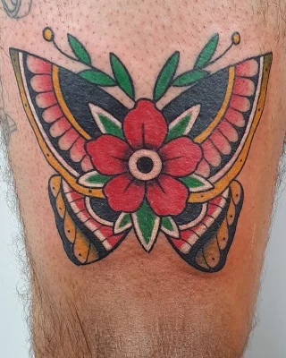 Mariposa 4 11Zon | Culpa Mía Tattoo - Estudio Tatuajes Madrid